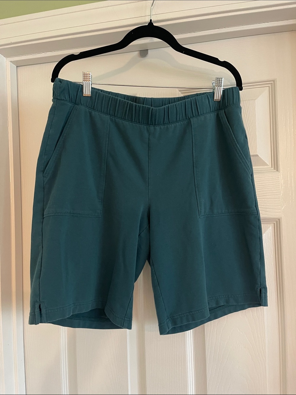 PureJill Affinity French Terry Pull On shorts-Sz Medium Petite